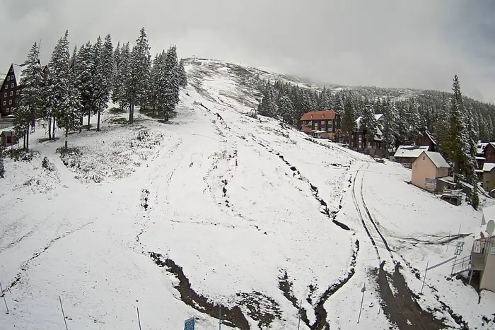Snow cover in the Carpathians
