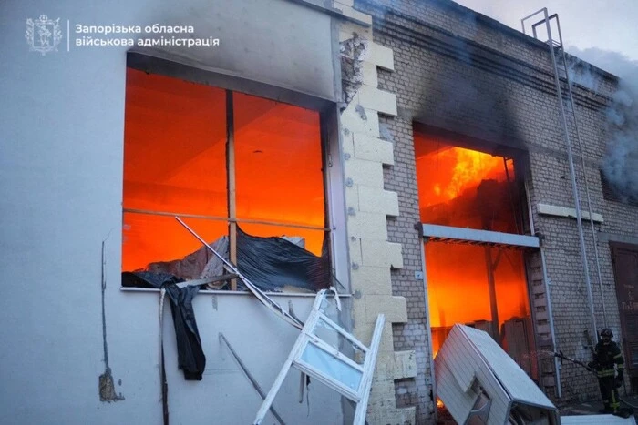 Zaporizhzhia. Footage of the consequences of the enemy shelling has emerged