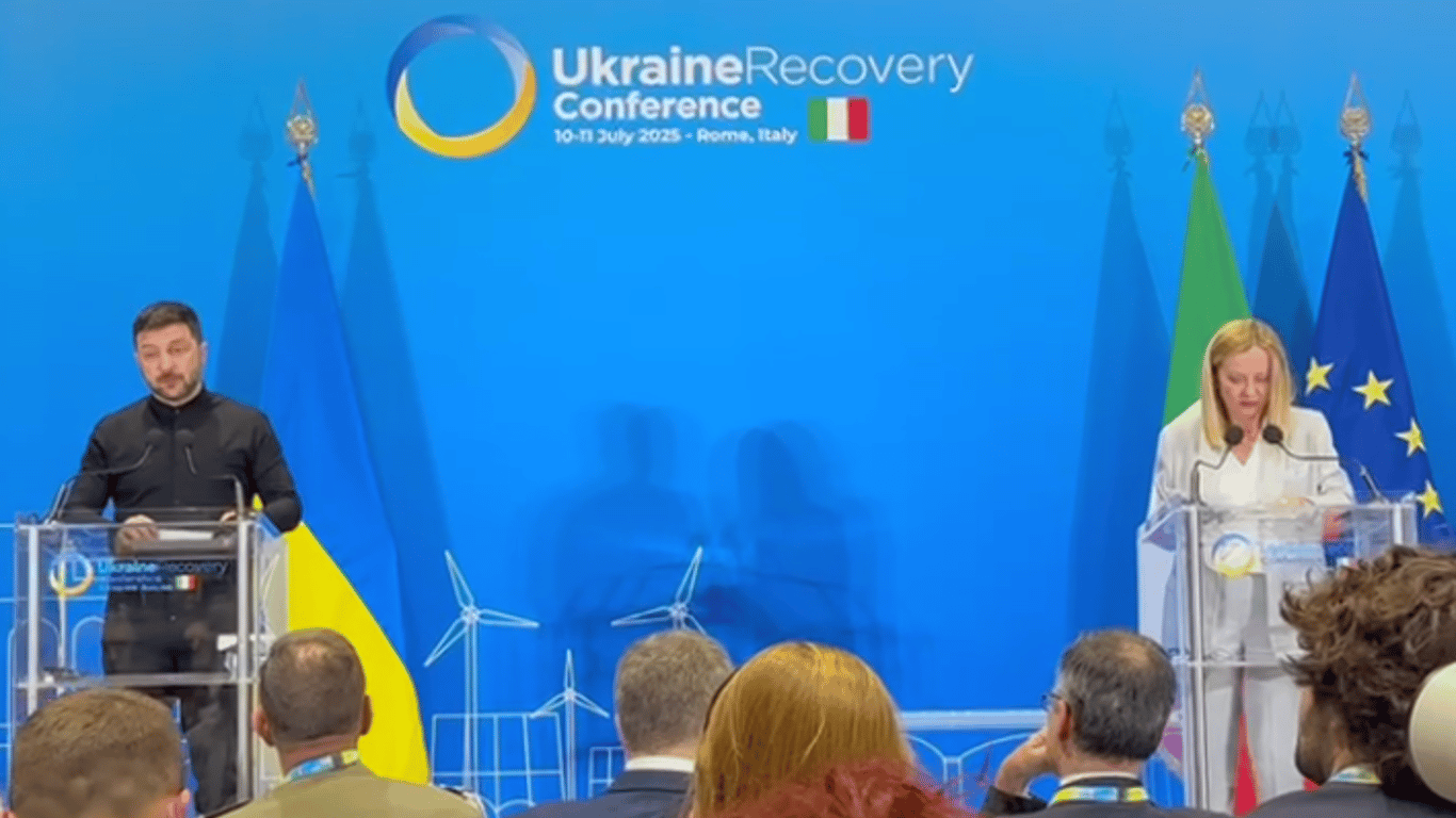 Zeleński i Meloni uzgodnili kroki na konferencji w Rzymie