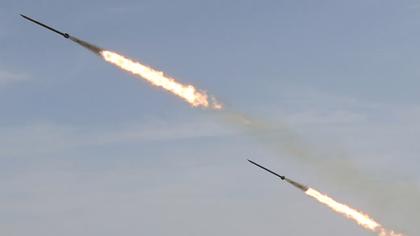 Die Route der Drohnen und Raketen in dieser Nacht - die Karte wurde im Netz gezeigt