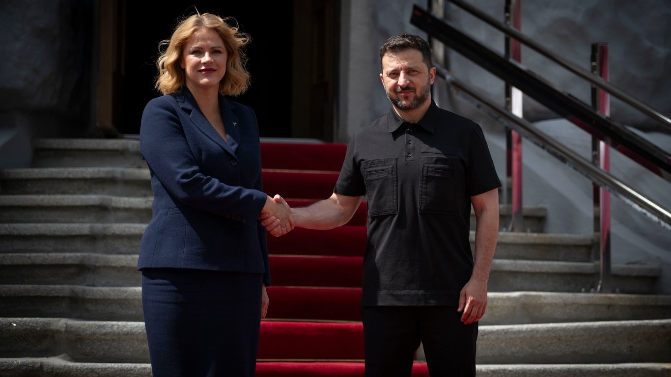 Defense assistance - Zelensky met with the Prime Minister of Latvia
